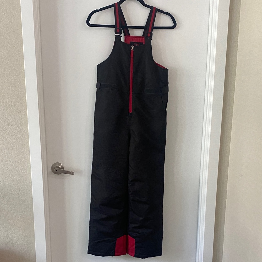 Swiss Tech Red Snow Bib Overalls